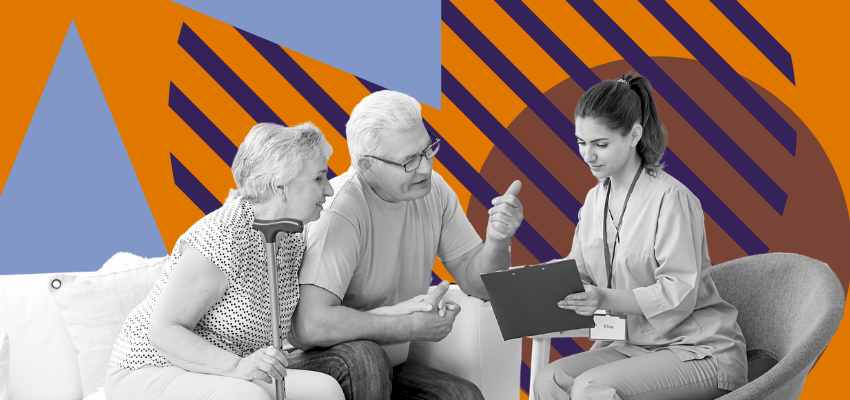 A home health or hospice patient makes their Advance Directive document