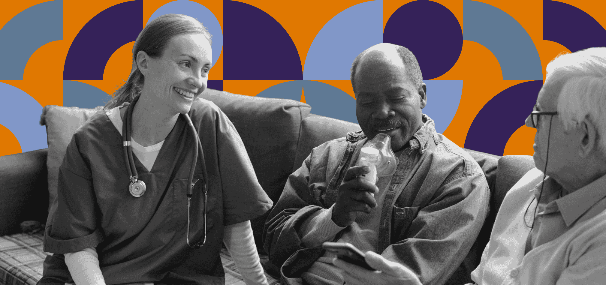 An RN supervises a CHHAs