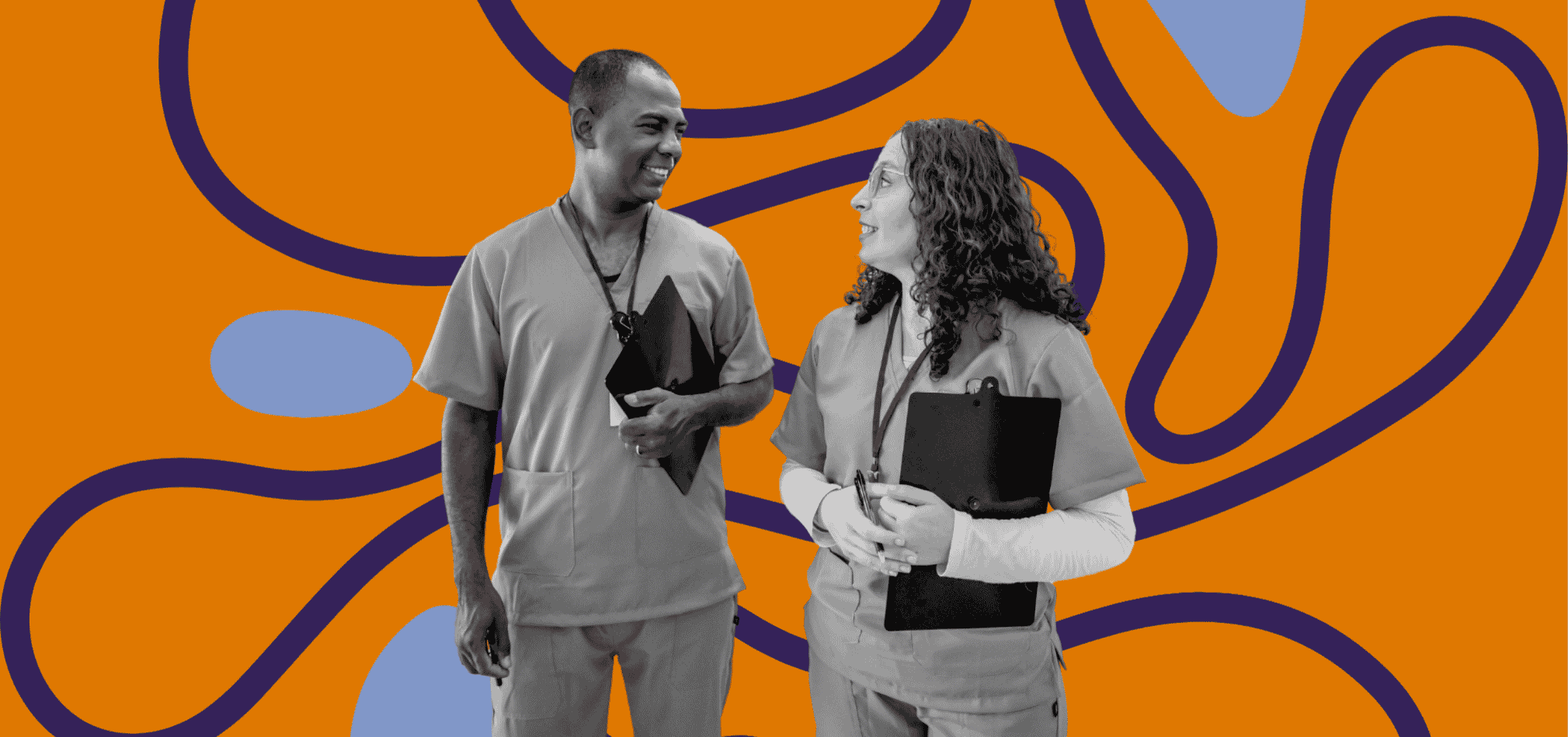 An RN from a home health agency making the initial assessment of a patient
