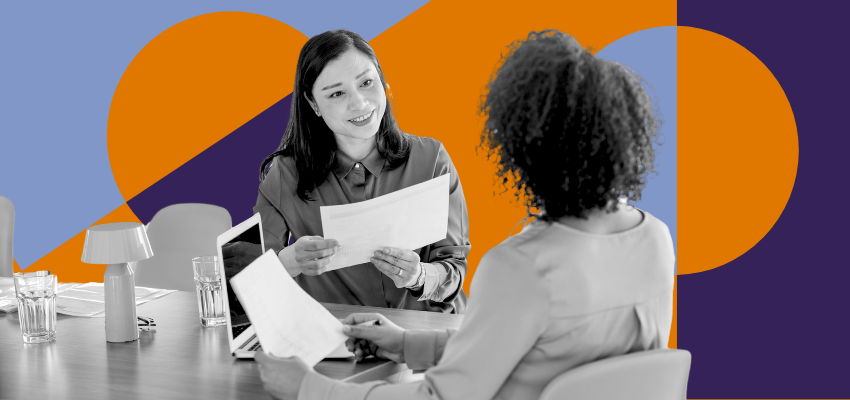 A hospice medical director meets with their designee to ensure they share the same qualifications. 
