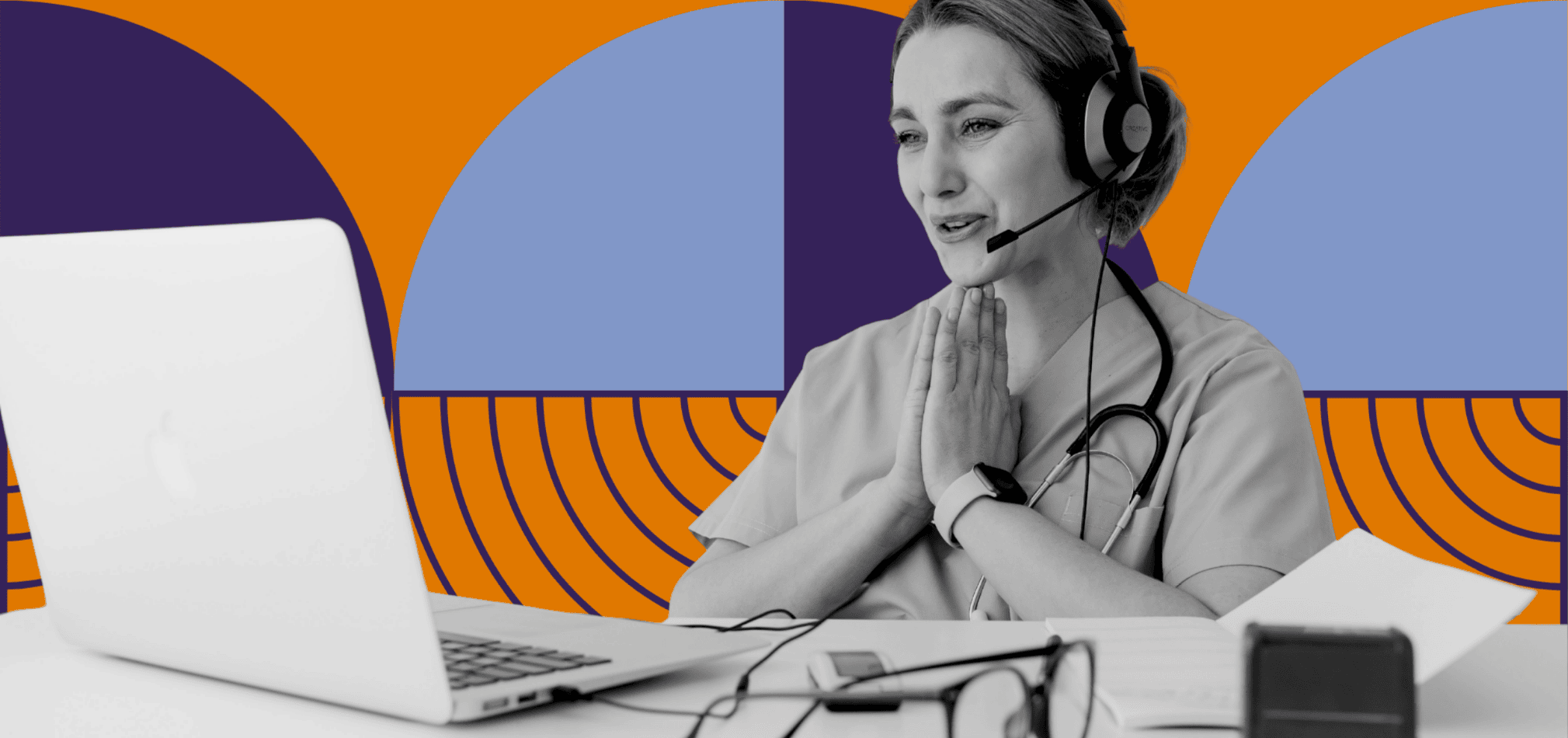 A home health agency monitoring remotely patients under CMS regulations