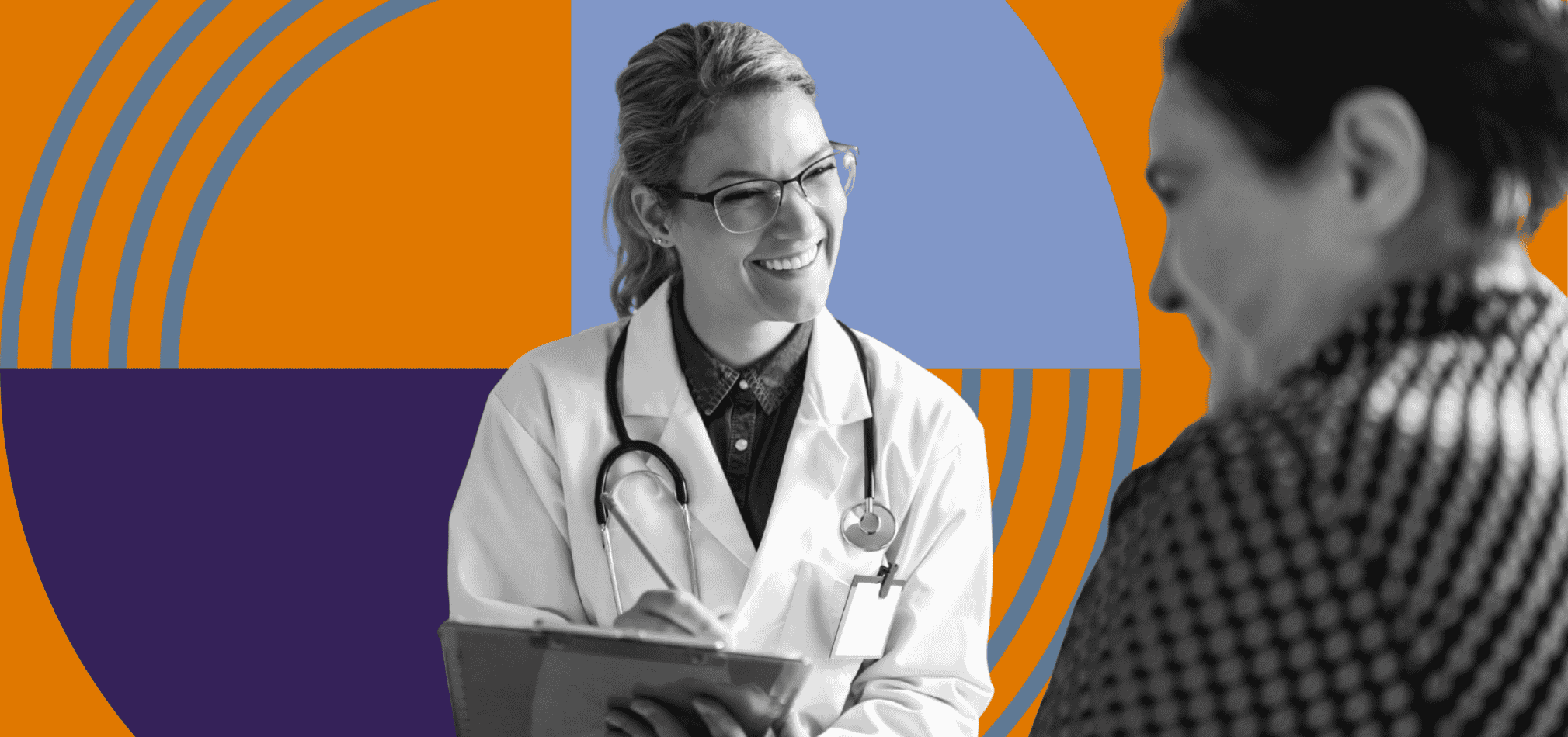 A home health or hospice clinician double-verificates process before clinical activity begins.