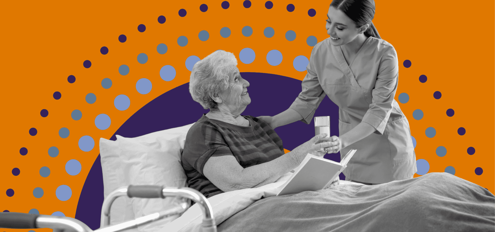 A HOPE assessment on a hospice agency riggers a symptom follow-up visit.