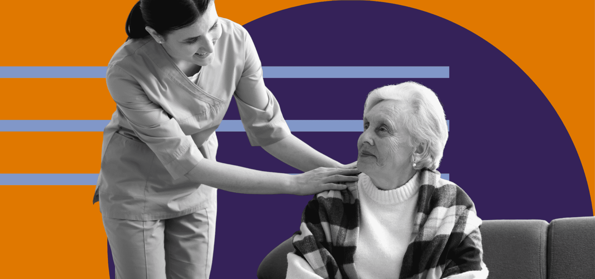 A hospice agency skips patter on a patient with no pain.