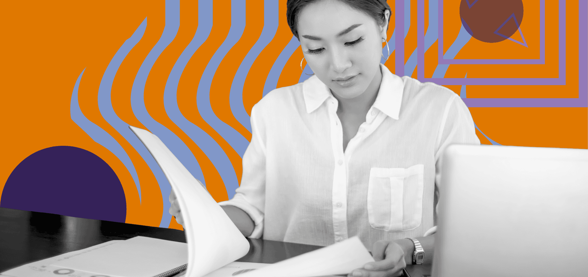 A home health or hospice surveyor checking accuracy between the home chart and office chart