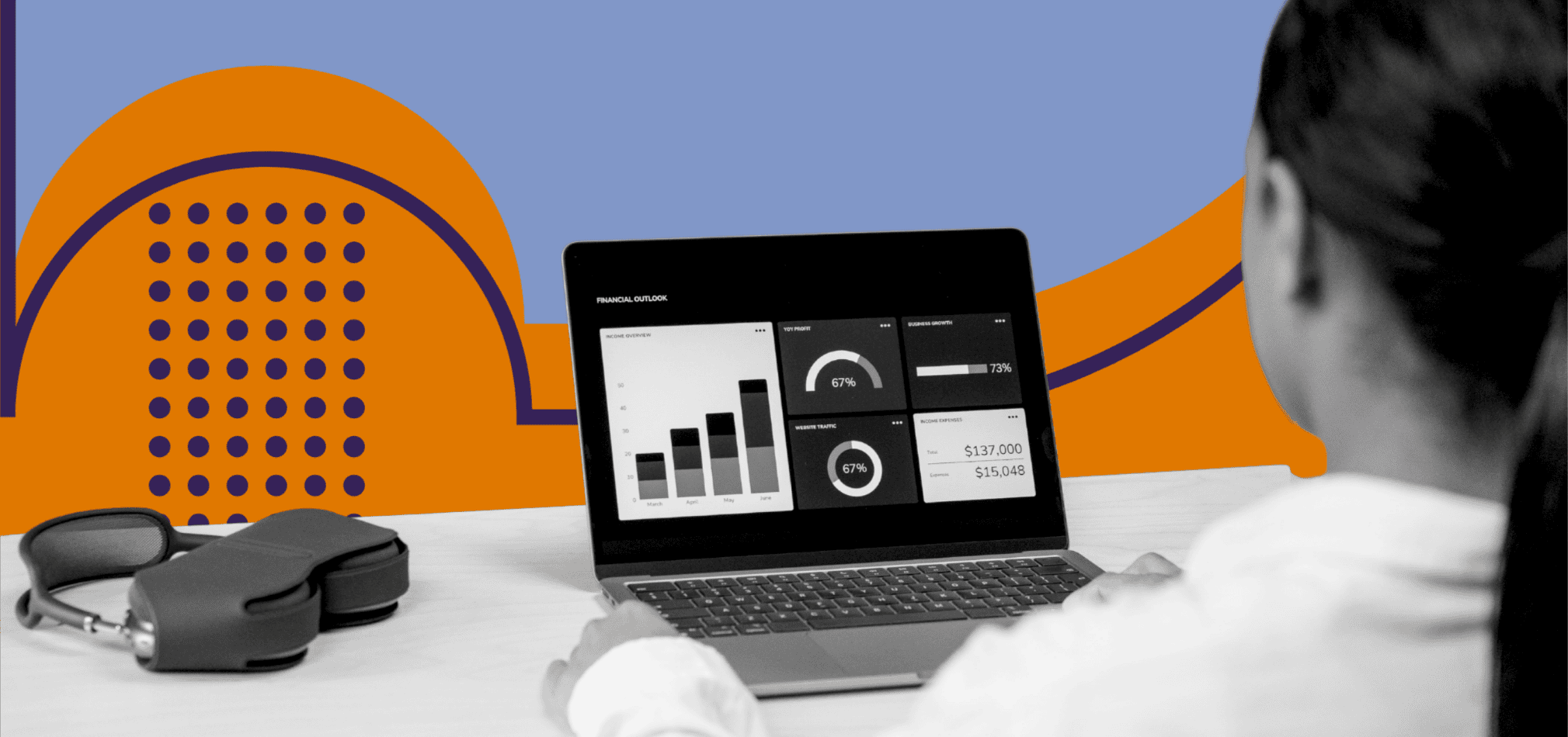 A home health or hospice agency tracking conversion rate of referrals