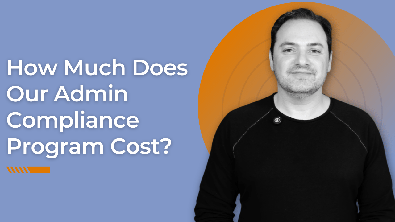 How much does the home health consultant's admin compliance program cost?